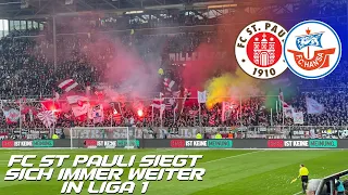 FC ST. PAULI MIT EINEM BEIN IN LIGA 1 /FC St. Pauli vs. Hansa Rostock/ FANPRIMUS STADIONVLOG