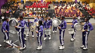 Wossman High School - Percussion Section @ the 2020 Wossman Drumline Competition