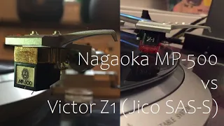 Nagaoka MP500 vs Victor Z1. Hifi Cartridges. Divine Fits - Would That Not Be Nice