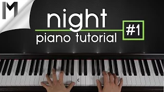 Night - Ludovico Einaudi - Piano Tutorial  [Part 1/6]