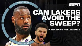 Nuggets on the VERGE of SWEEPING the Lakers 🧹 Can LeBron James help it? | NBA Today