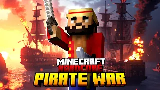 Pirate Warfare Simulated In Minecraft Hardcore