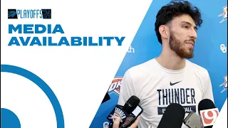 Practice Media Availability | April 20, 2024 | OKC Thunder