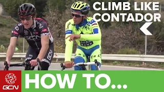 How To Climb Like Alberto Contador