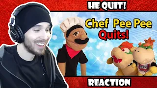 HE QUIT!  Reacting to SML Movie: Chef Pee Pee Quits! Part 1 (Charmx reupload)