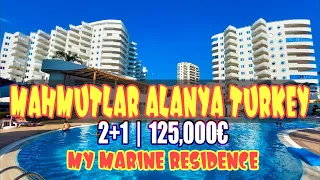 MY MARINE MAHMUTLAR, MY MARINA RESIDENCE ALANYA FLATS FOR SALE