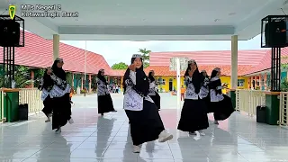 Tari kreasi Rungkad versi Guru MTs Negeri 2 Kotawaringin Barat