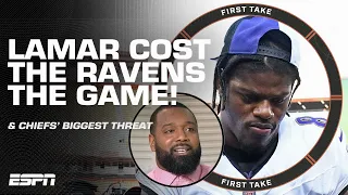 Is Lamar Jackson AT FAULT for Ravens' loss vs. Steelers? + Chiefs' biggest AFC threat | First Take