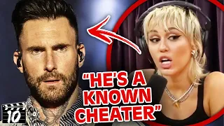 Top 10 Celebrities Who REFUSE To Work With Adam Levine