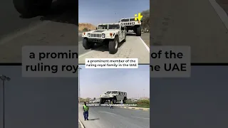 UAE Sheikh's Towering 46-Feet-Long Hummer Goes Viral