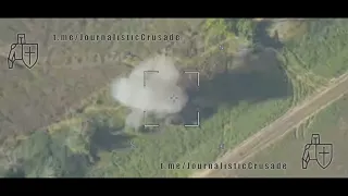 Drone kamikaze Lancet atinge a artilharia autopropulsada polonesa “Krab”