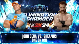 WWE 2K24 - JOHN CENA VS SHEAMUS at ONE & ONE