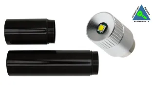 Body extension Tubes for Maglite, Plus New LED Upgrades