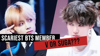 V (BTS) Reveals The Scariest Member When Getting Angry: R.M or Suga?