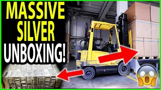 Massive Silver Unboxing! Are you Ready For The Crash?!?! #SilverStacking #Unboxing #Gold #Silver