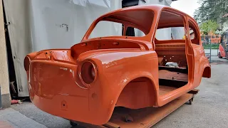 Paint jobs/Zastava 750 1984 Fićo (Fiat 600)/Restoration project/Part 11 #fiat600 #zastava750 #diy