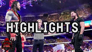 SETH ROLLINS VS ROMAN REIGNS HIGHLIGHTS