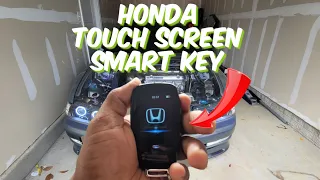 Fitcamx-900 touchscreen car key for my Turbo honda prelude