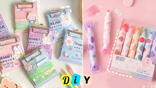 🌈 easy paper craft/ paper craft/ school hacks/ easy to make / DIY