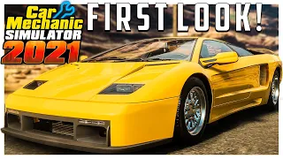 🔴 FIRST LOOK // Car Mechanic Simulator 2021 Gameplay // NEW
