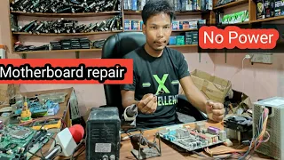 How to repair desktop motherboard no power || Bangla 2022