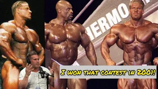Jay Cutler on Placing 2nd at the 2001 Mr. Olympia