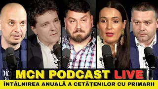 🔴 Live | M.C.N. Podcast | Episodul 10 - Întâlnirea anuală a cetățenilor cu primarii