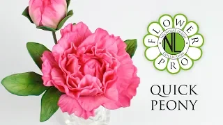 Quick Peony For Cake Decorating Using Flower Pro Petal Cutters