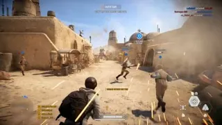 STAR WARS™ Battlefront™ II Galactic Assault on Tatooine - Don't ask me how we won but we did!