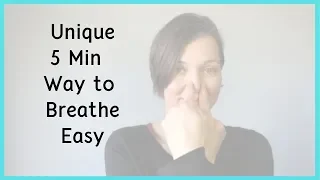 Unique 5 min Way to Breathe Easy