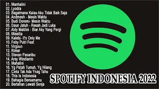 SPOTIFY TOP HITS INDONESIA JANUARI 2022 (TANPA IKLAN) NO ADS 🌴🌴🌴HAPPY NEW YEAR