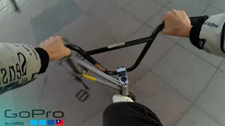 GoPro BMX RIDING - От первого лица / Стрит по городу/Трюки на BMX/Осенней street на бмх