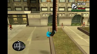 Gta San andreas Parkour Freerunning 2017 Gameplay