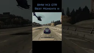 BMW M3 Best Moments pt. 3 #needforspeedmostwanted #policecars #gaming