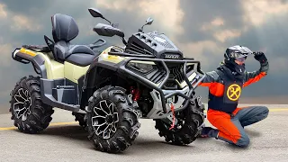 ТОП квадр за эти деньги! Пересаживаемся? Новый квадроцикл Loncin XWolf 700 2024 Mud!