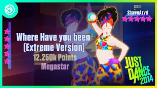 Just dance 2014-Where have You been(extreme)- 12.250k Points-Megastar