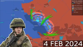 Update on Ukraine: Heavy fighting in Avdiivka [4 February 2024]