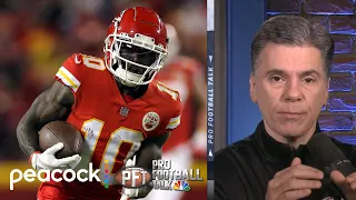 How will Tyreek Hill fit in the Miami Dolphins' offense? | Pro Football Talk | NBC Sports