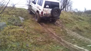 Toyota lj 73 mud hill climb