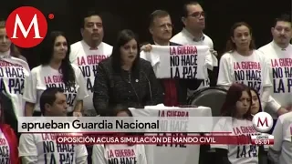 Con 362 votos se aprueba la Guardia Nacional