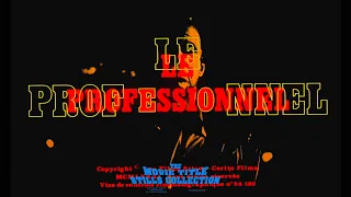 Le professionnel / The Professional (1981) title sequence