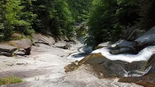 Gragg Prong Falls and Lost Cove Creek - Pisgah National Forest, NC