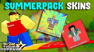 Getting The SummerFest Pack! l Roblox All Star Tower Defense