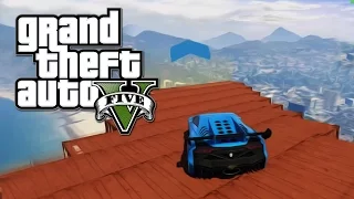 VERTIKALNI WALLRIDE ! Grand Theft Auto V - Lude Trke w/Cale