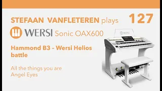 Hammond B3- Wersi Helios Battle/  Stefaan Vanfleteren - Wersi Sonic OAX organ