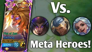 BADANG VS META HEROES! WHO WILL WIN? | MLBB