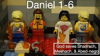 Come Follow Me Daniel 1-6 (LDS) Daniel in the Lion's Den | LEGO Bible