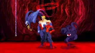 Marvel VS Capcom 2 - Venom/Shuma-Gorath/Spider-Man - Expert Difficulty Playthrough