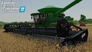 CHEGARAM AS NOVA PLATAFORMAS DA GTS || RECANTO DA ALVORADA || FARMING SIMULATOR 22 || #276 G29