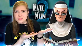 МОНАШКА ОБНАГЛЕЛА! [Прохождение Evil Nun 2: Origins Скрытый побег приключенческая] №3